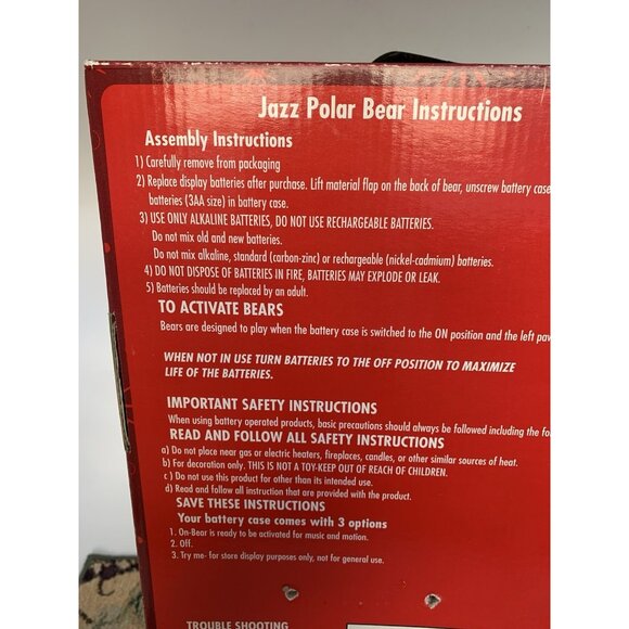 Coca-Cola Musical Polar Bear Jazz Band Sax Player Christmas Decor Music Works - Picture 14 of 14